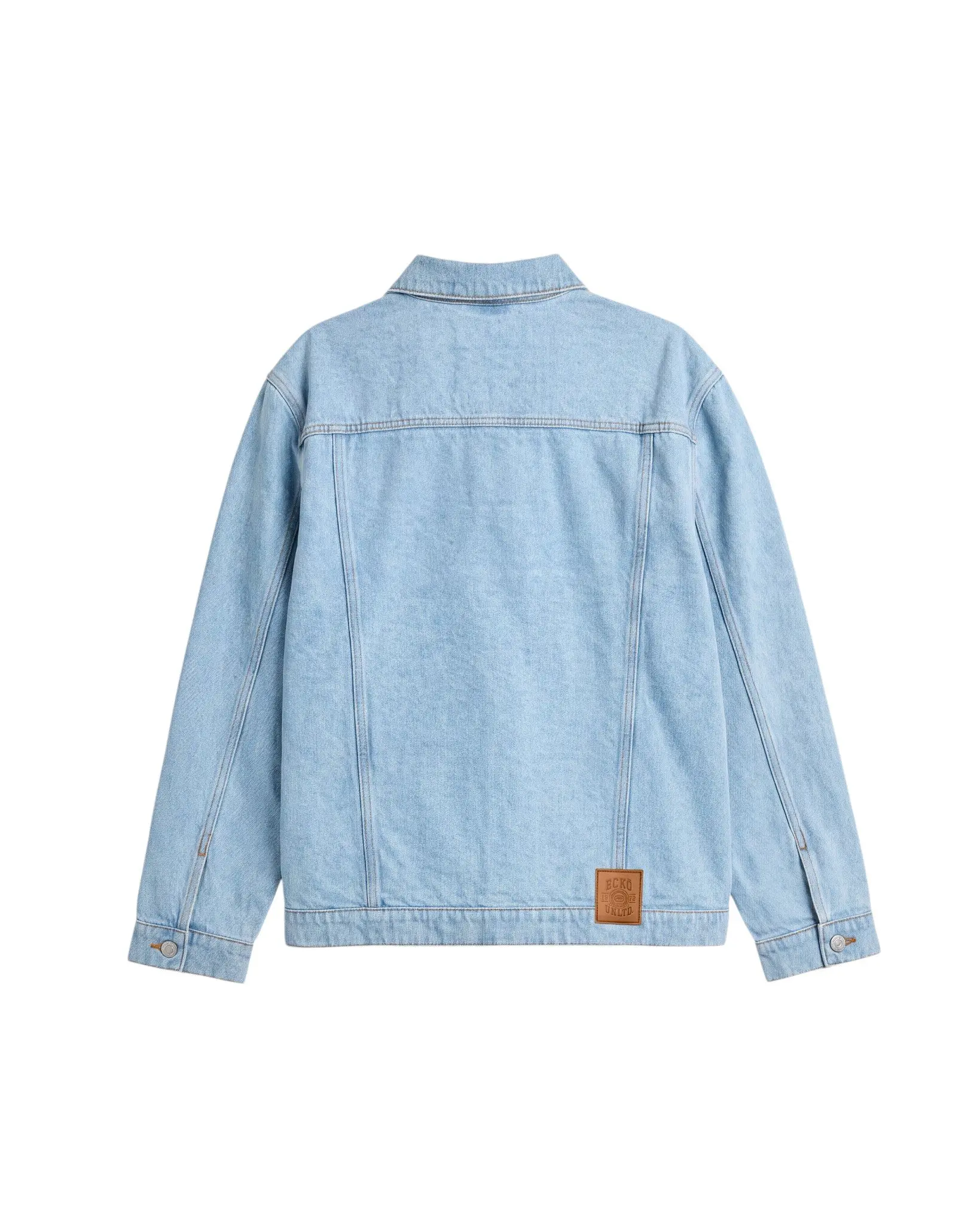 ecko unltd. Men's Lakewood Lt Blue Wash Denim Jacket - LT BLUE