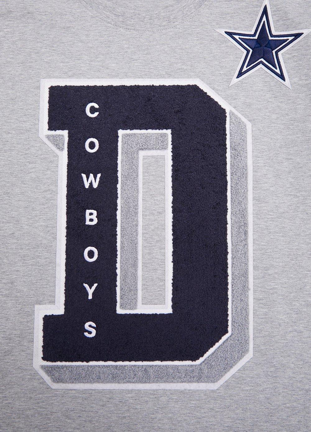 Pro Standard Men's NFL Dallas Cowboys Mashup Top -Grey - GREY Thumbnail View 5