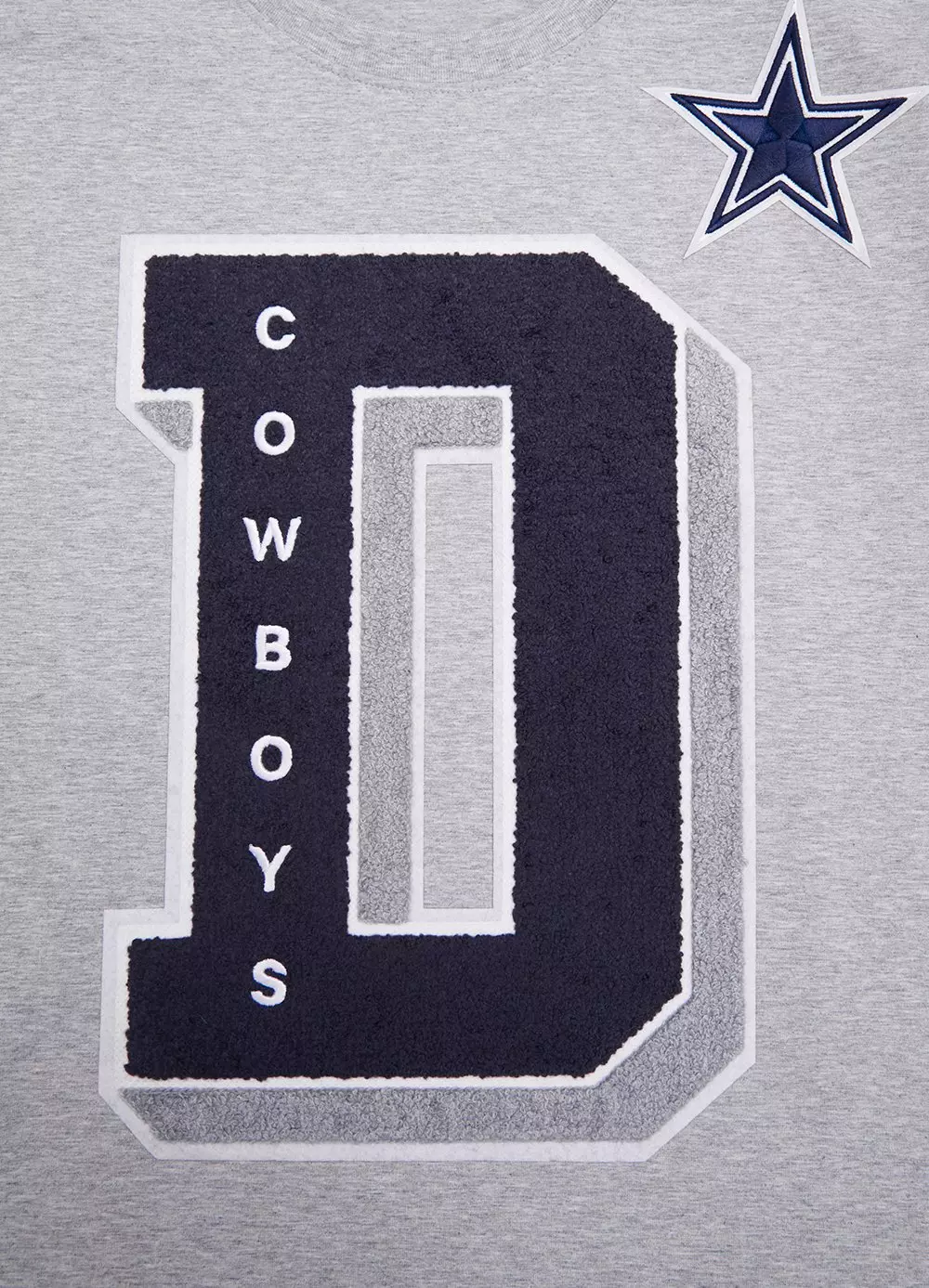 Pro Standard Men's NFL Dallas Cowboys Mashup Top -Grey - GREY
