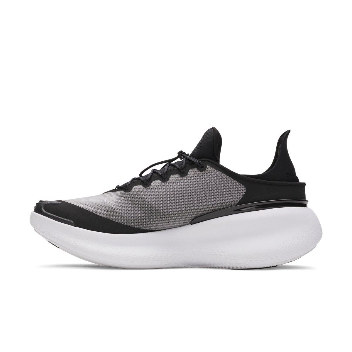 Under Armour Nova "Black/White/White" Unisex Running Shoe - BLACK/WHITE/WHITE Thumbnail View 2