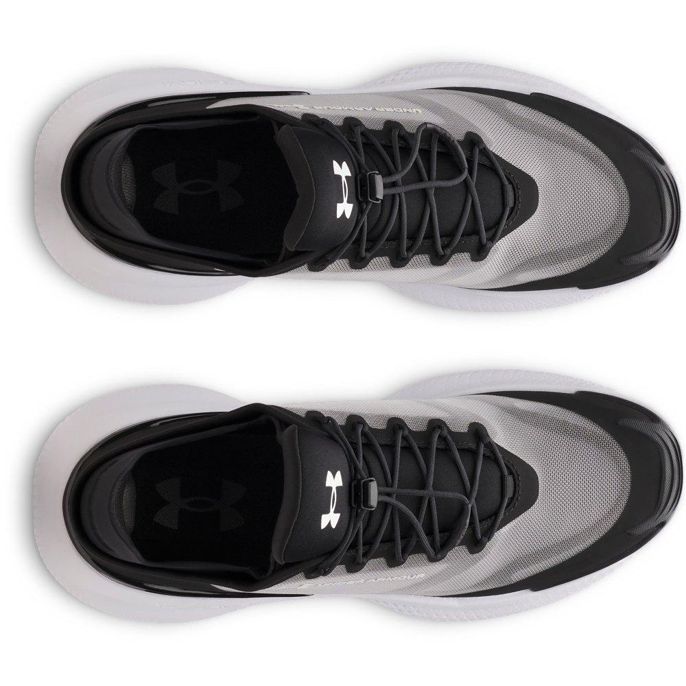 Under Armour Nova "Black/White/White" Unisex Running Shoe - BLACK/WHITE/WHITE Thumbnail View 4