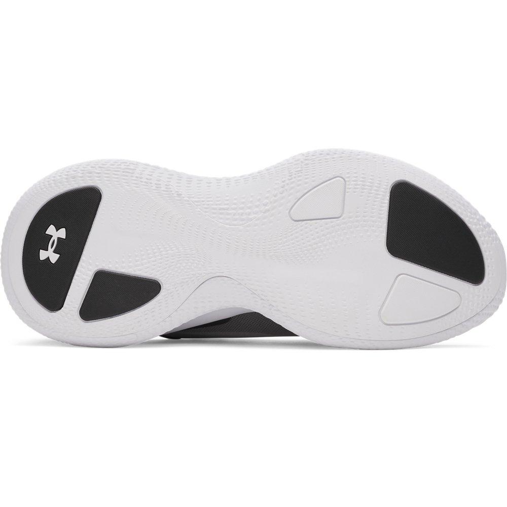 Under Armour Nova "Black/White/White" Unisex Running Shoe - BLACK/WHITE/WHITE Thumbnail View 5