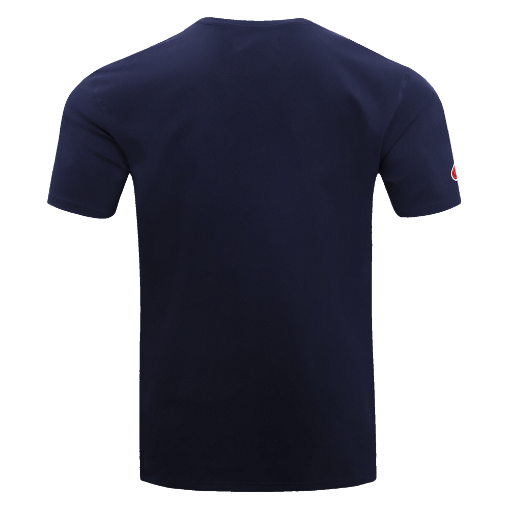 Pro Standard Men's MLB Atlanta Braves Old English Tee -Navy - NAVY Thumbnail View 2