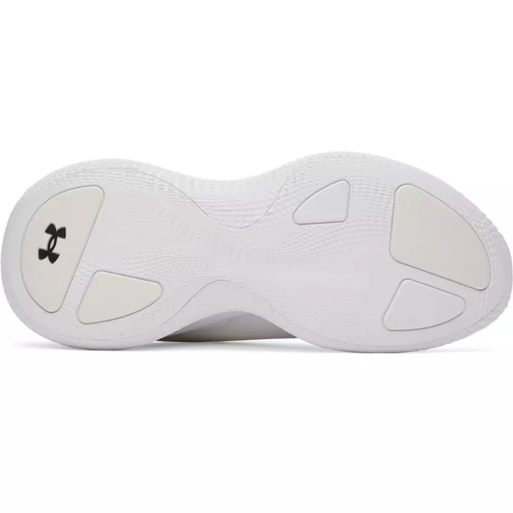 Under Armour Nova "White/White Quartz Black" Unisex Running Shoe - WHITE/WHITE QUARTZ/BLACK