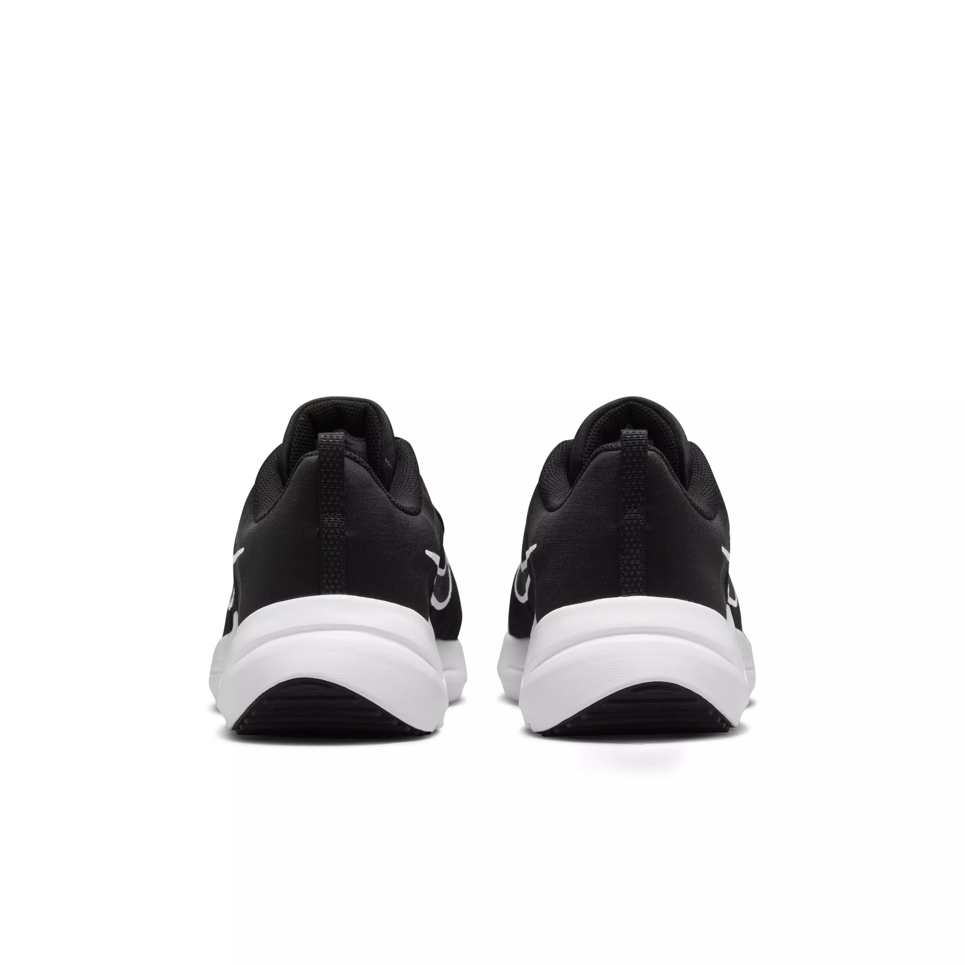 Nike Downshifter 12 "Black/White/Dark Smoke Grey/Pure Platinum" Men's Running Shoe - BLACK/WHITE/DK GREY/PLATINUM