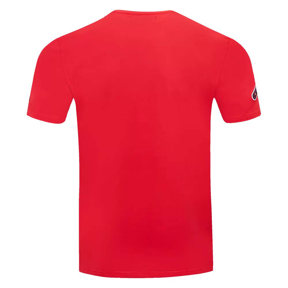 Pro Standard Men's MLB Atlanta Braves Old English Tee -Red - RED