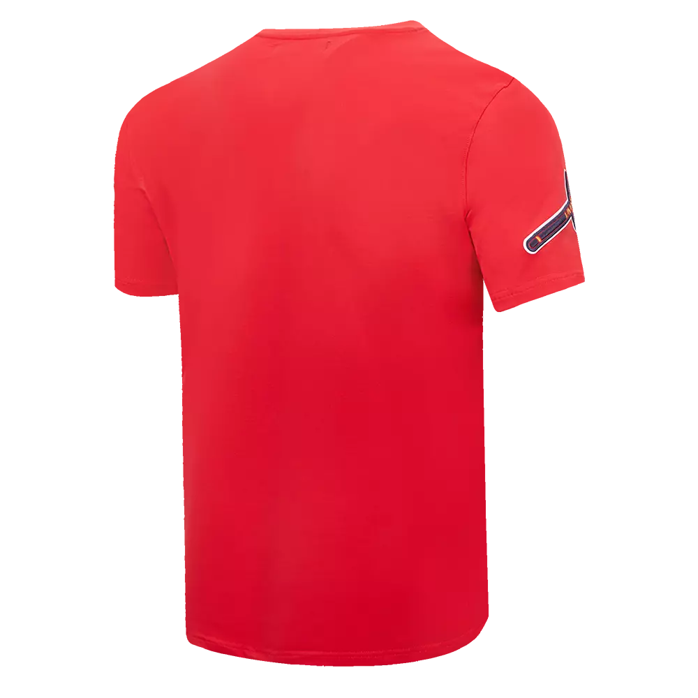 Pro Standard Men's MLB Atlanta Braves Old English Tee -Red - RED