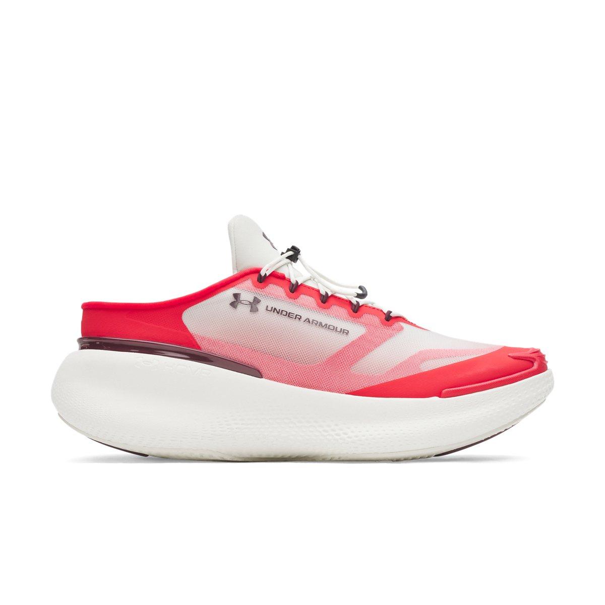 Under Armour Nova "Summit White/Red/Dark Maroon" Unisex Running Shoe - WHITE/RED/DK MAROON Thumbnail View 1