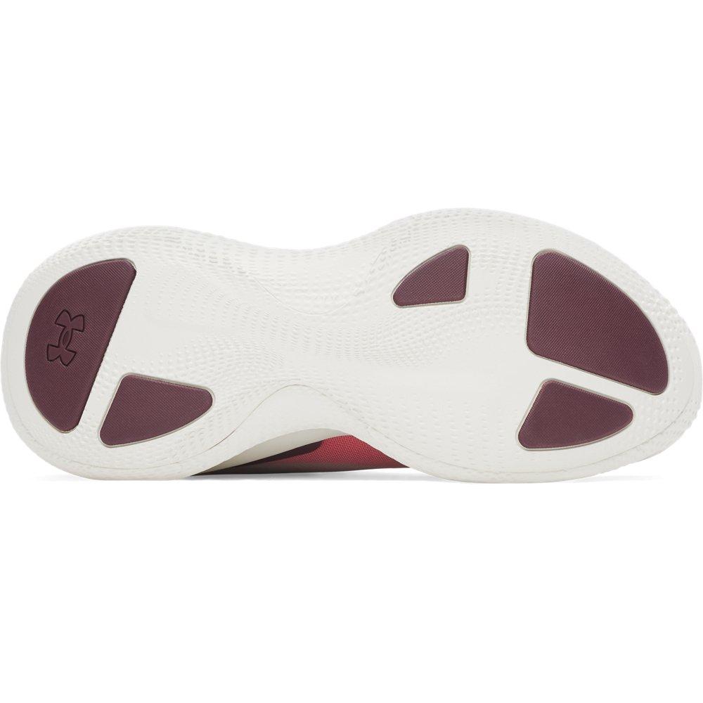 Under Armour Nova "Summit White/Red/Dark Maroon" Unisex Running Shoe - WHITE/RED/DK MAROON Thumbnail View 5
