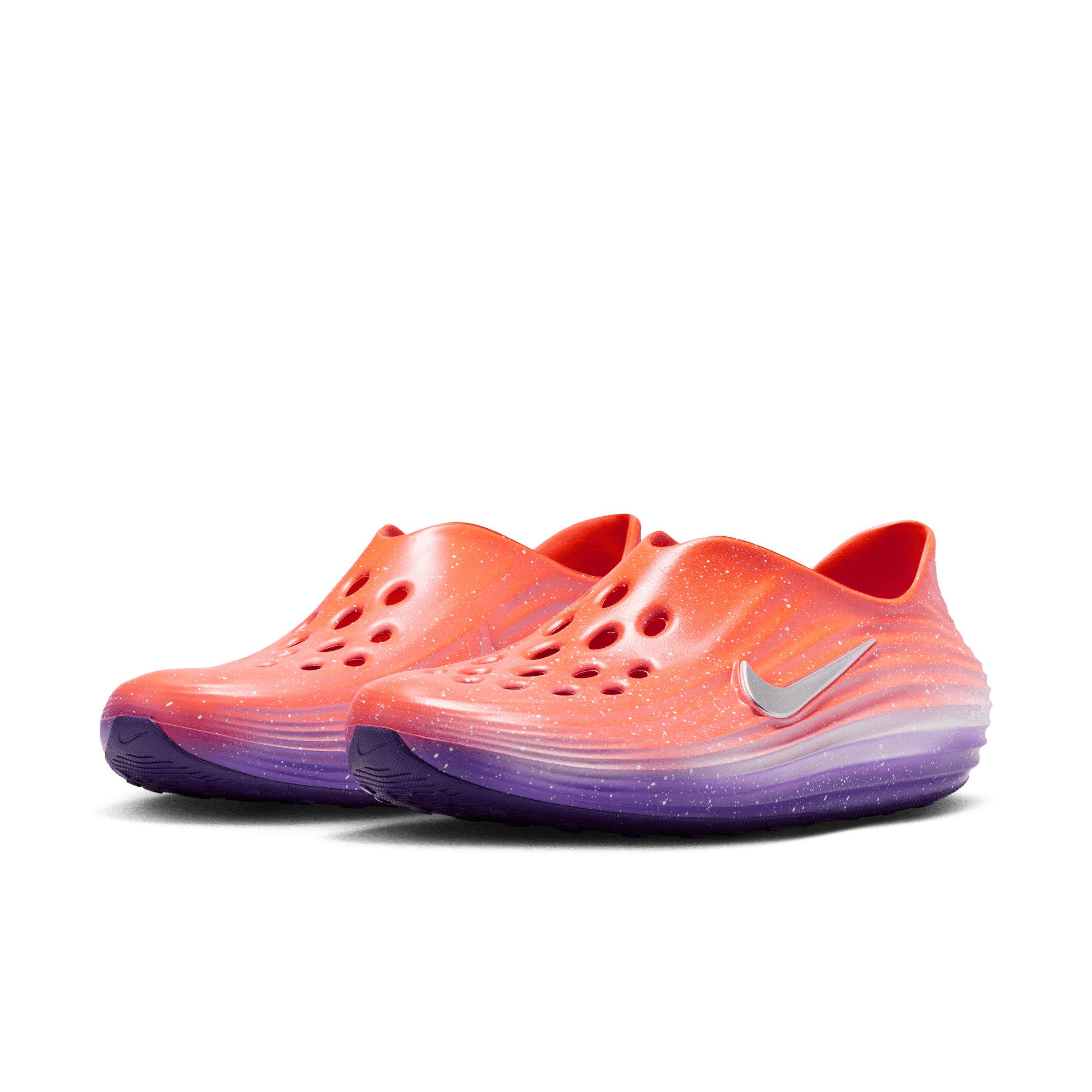 Nike ReactX Rejuven8 "Safety Orange/Court Purple/White/Metallic Silver" Men's Shoe - ORANGE/PURPLE/WHITE/SILVER Thumbnail View 3