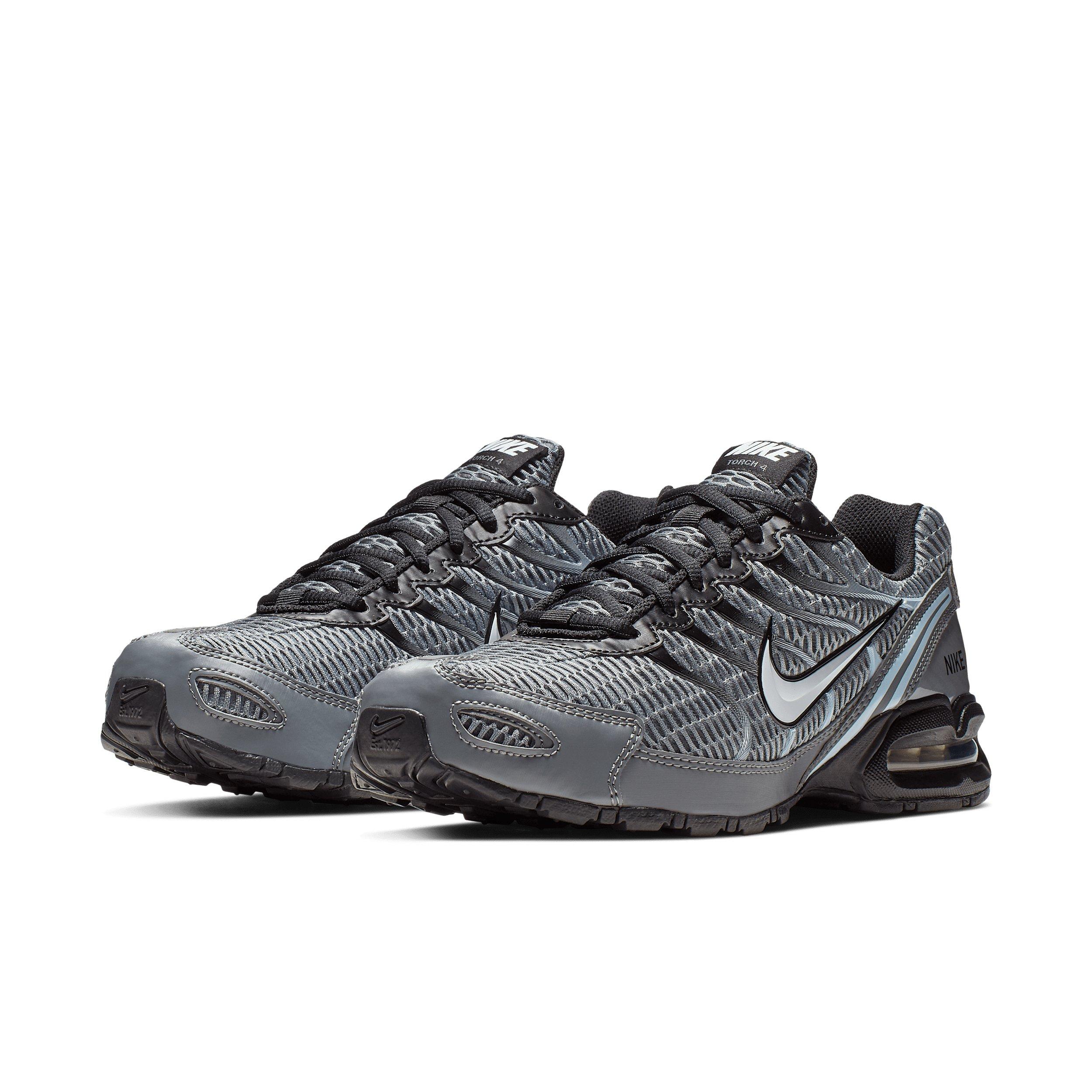 Nike Air Max Torch 4 "Cool Grey/Black/Pure Platinum/White" Men's Shoe - GREY/BLACK/PLATINUM/WHITE Thumbnail View 3