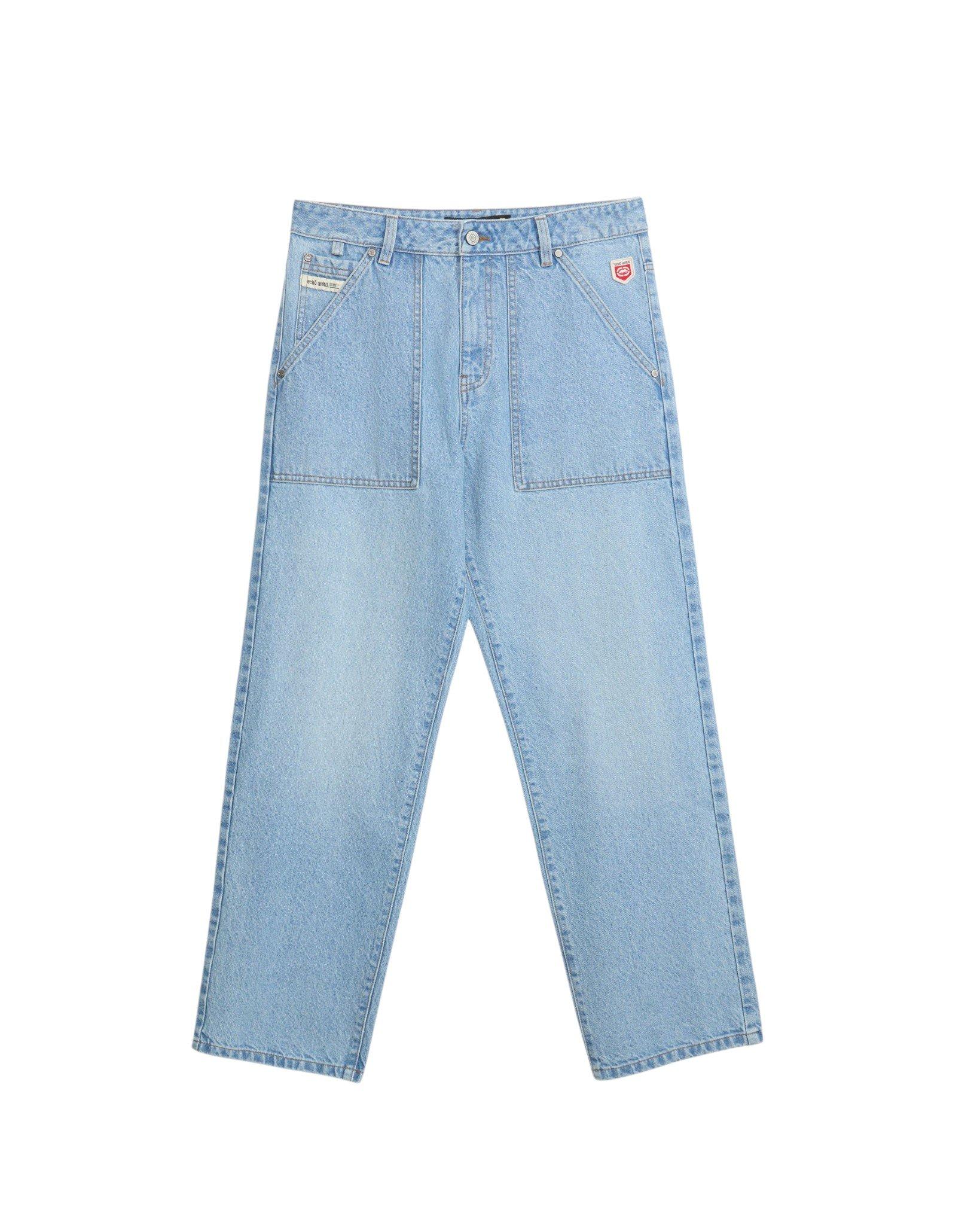 ecko unltd. Men's Surplus Lt Blue Wash Denim Pant - LT BLUE