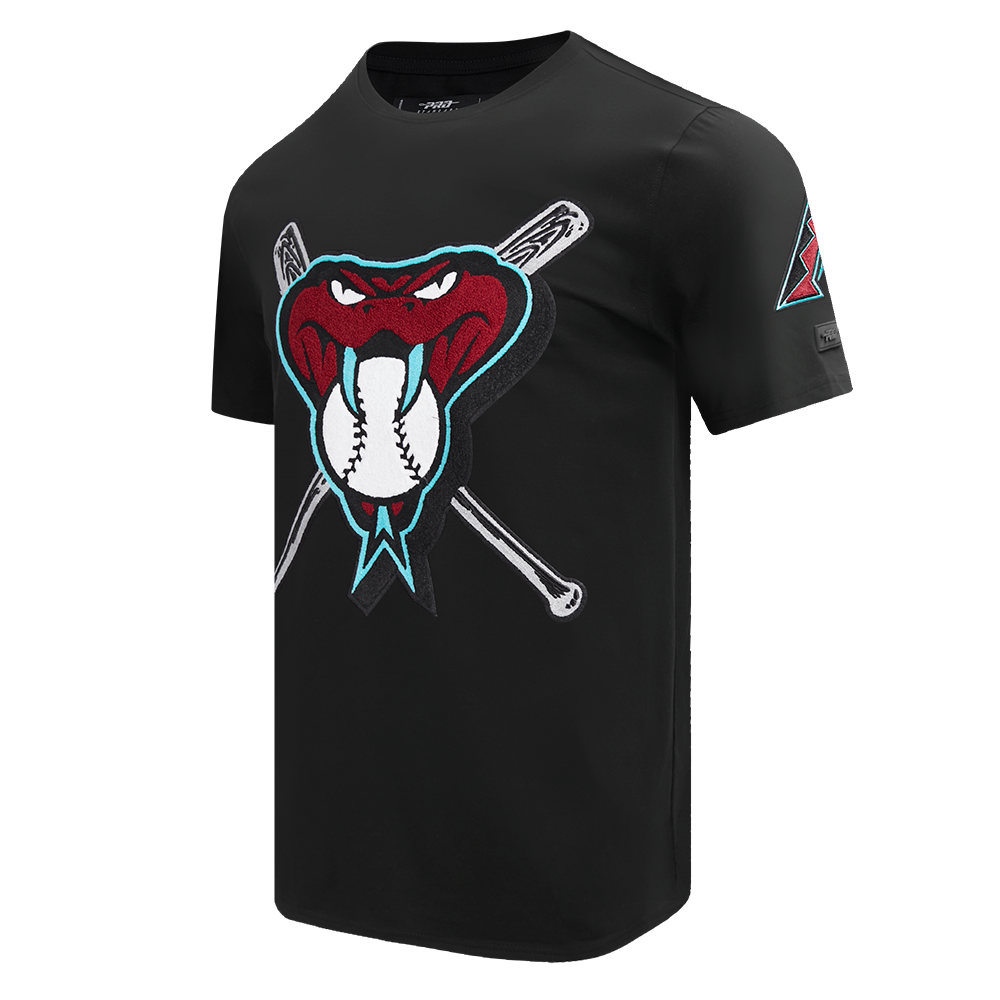 Pro Standard Men's MLB Arizona Diamondbacks Mashup Top -Black - BLACK Thumbnail View 3