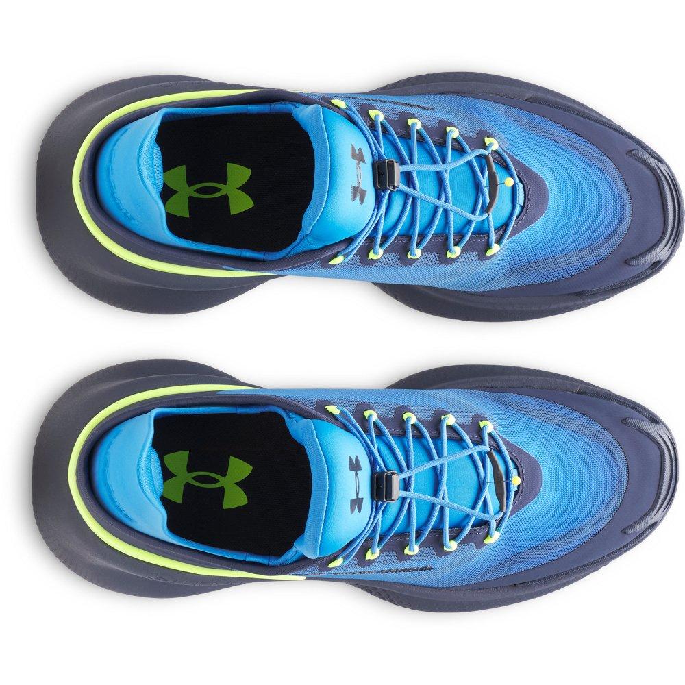 Under Armour Nova "Blue Atlantis/Washed Navy/Black" Unisex Running Shoe - BLUE/NAVY/BLACK Thumbnail View 4
