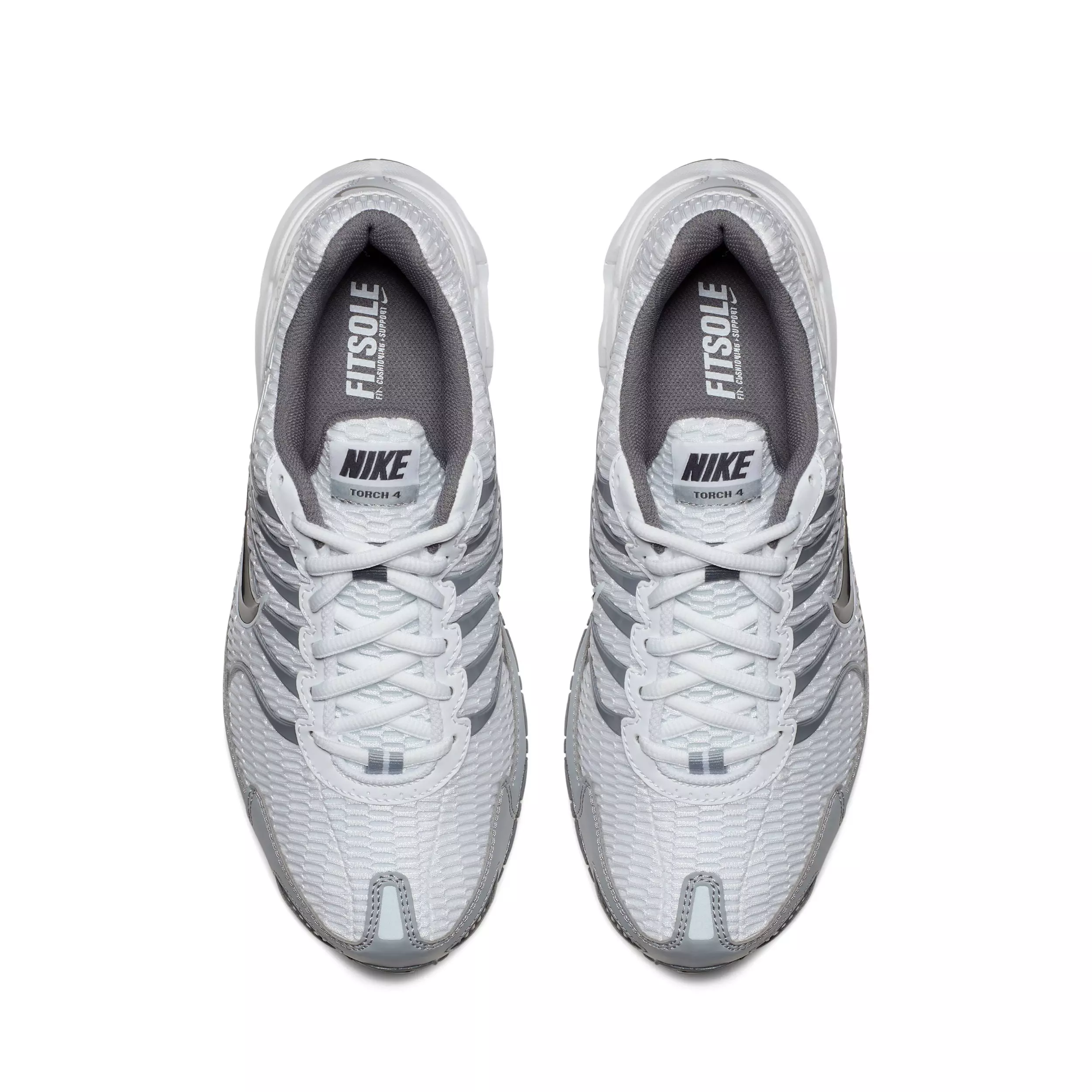 Nike Air Max Torch 4 "White/Wolf Grey/Cool Grey/Anthracite" Men's Shoe - WHITE/GREY/GREY/ANTHRACITE