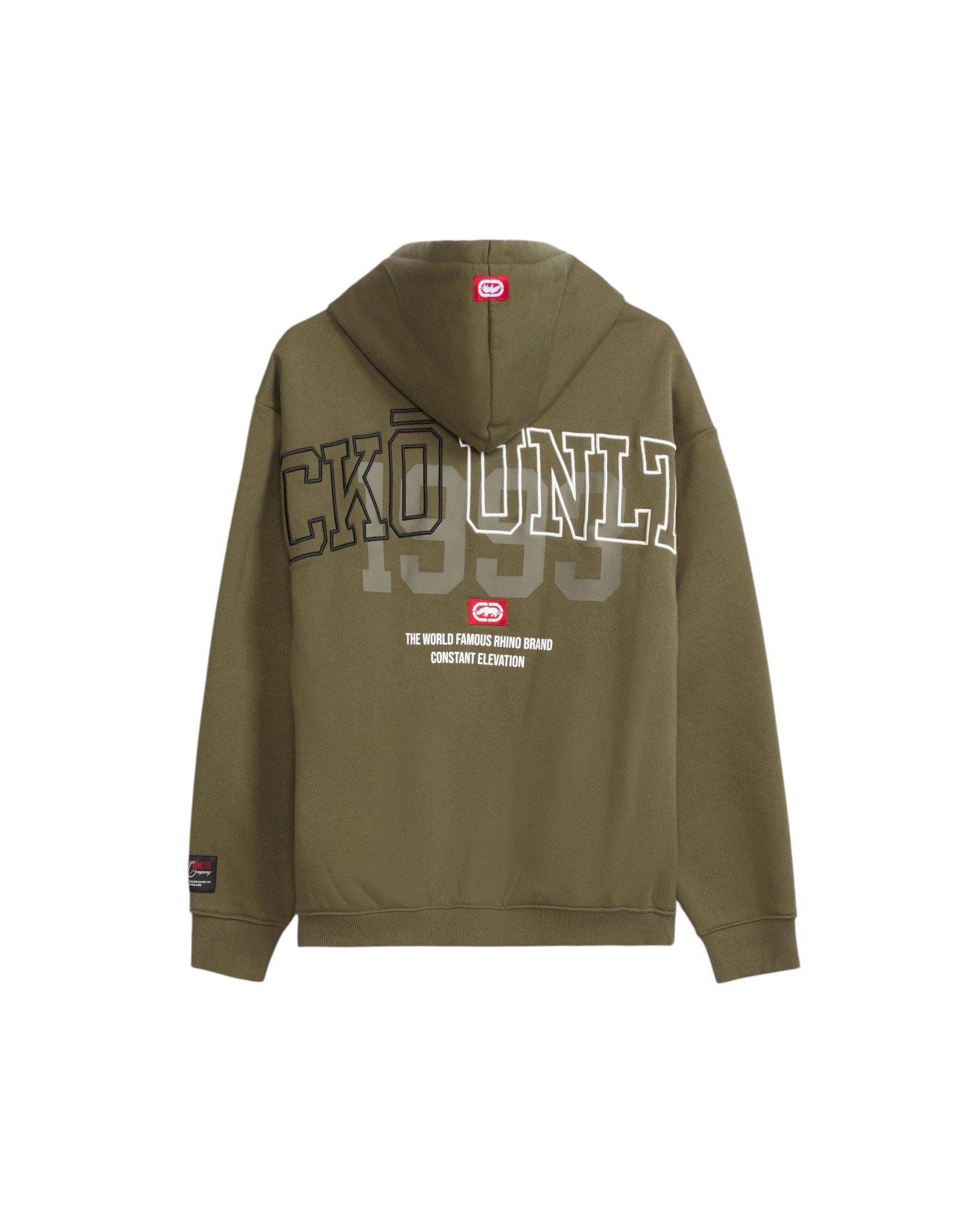 ecko unltd. Men's Cornerstone Full-Zip Jacket - Olive - OLIVE