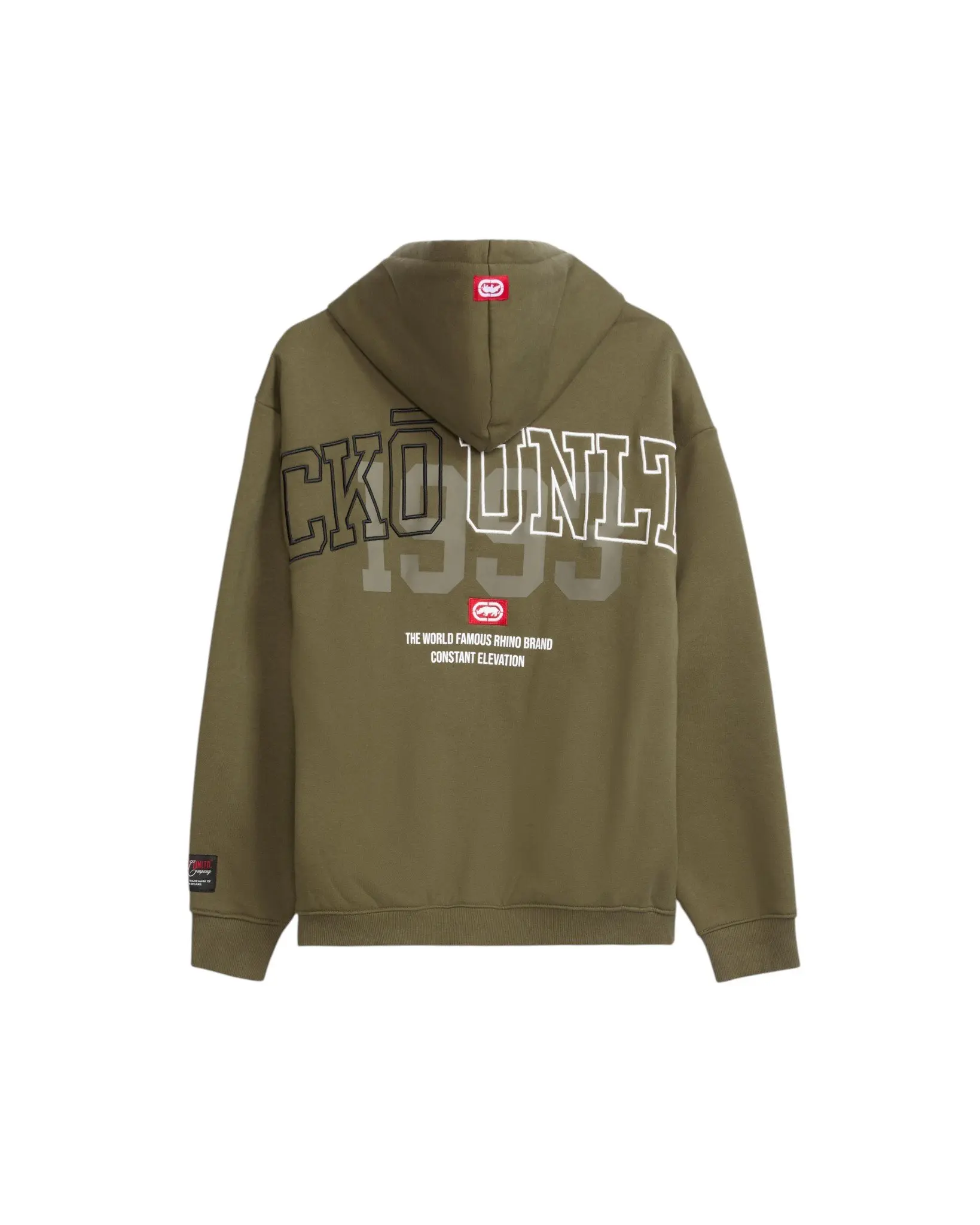 ecko unltd. Men's Cornerstone Full-Zip Jacket - Olive - OLIVE