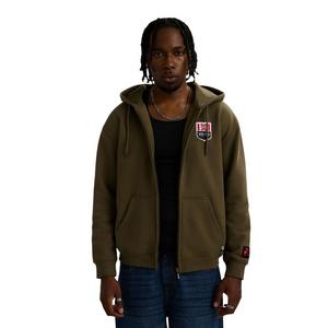 ecko unltd. Men's Cornerstone Full-Zip Jacket - Olive - OLIVE