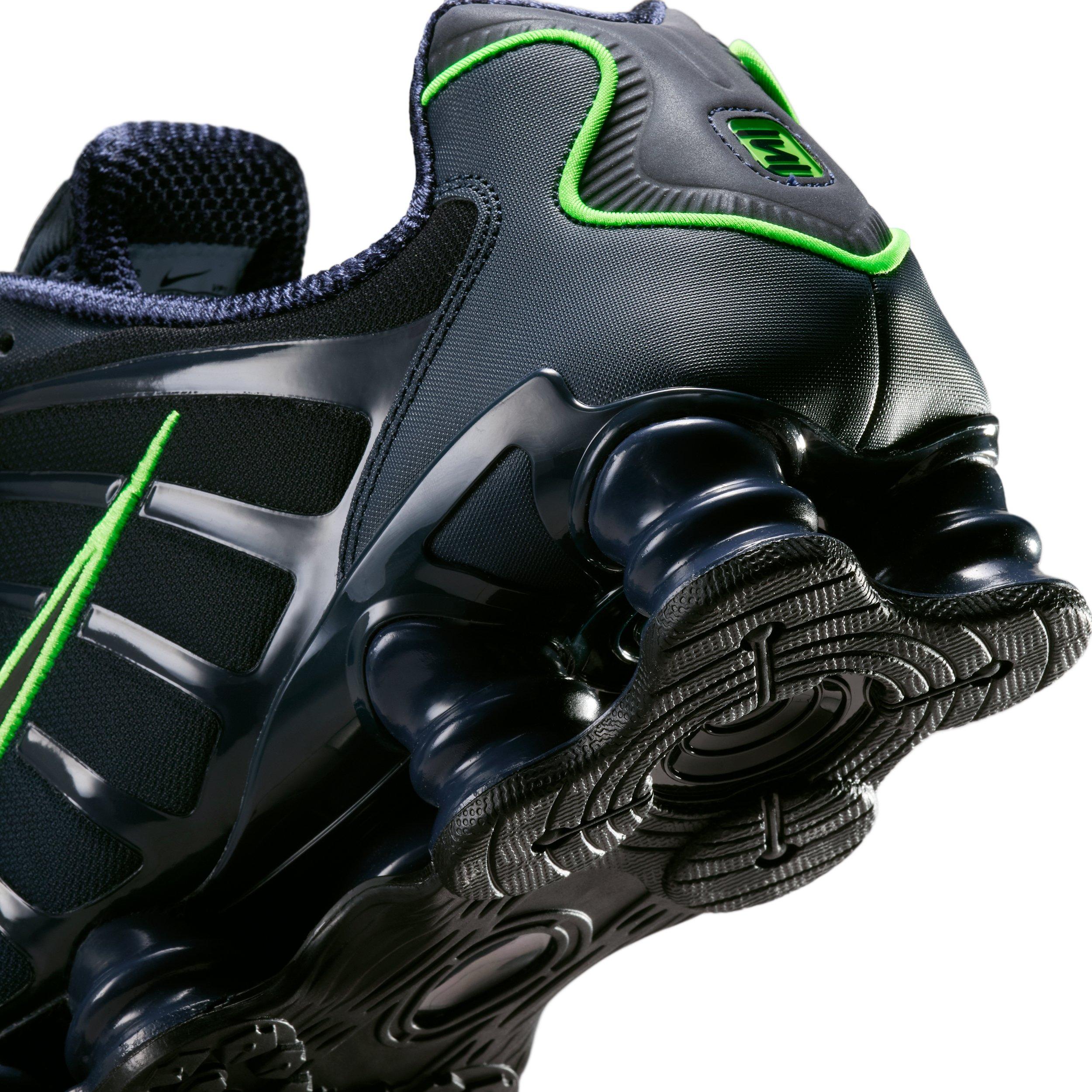 Nike Shox TL "Thunder Blue/Obsidian/Green Strike/Black" Men's Shoe - BLUE/OBSIDIAN/GREEN/BLACK Thumbnail View 8