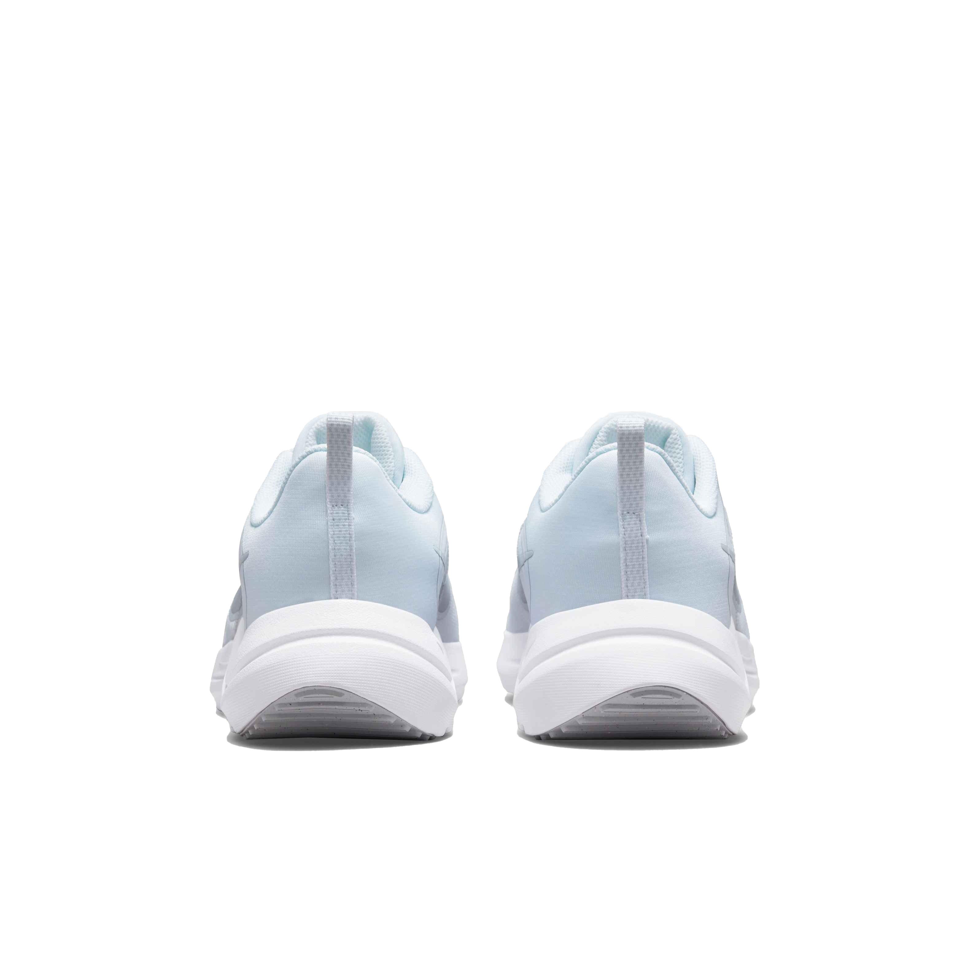 Nike Downshifter 12 "White/Pure Platinum/White" Men's Running Shoe - WHITE/PLATINUM/WHITE Thumbnail View 5