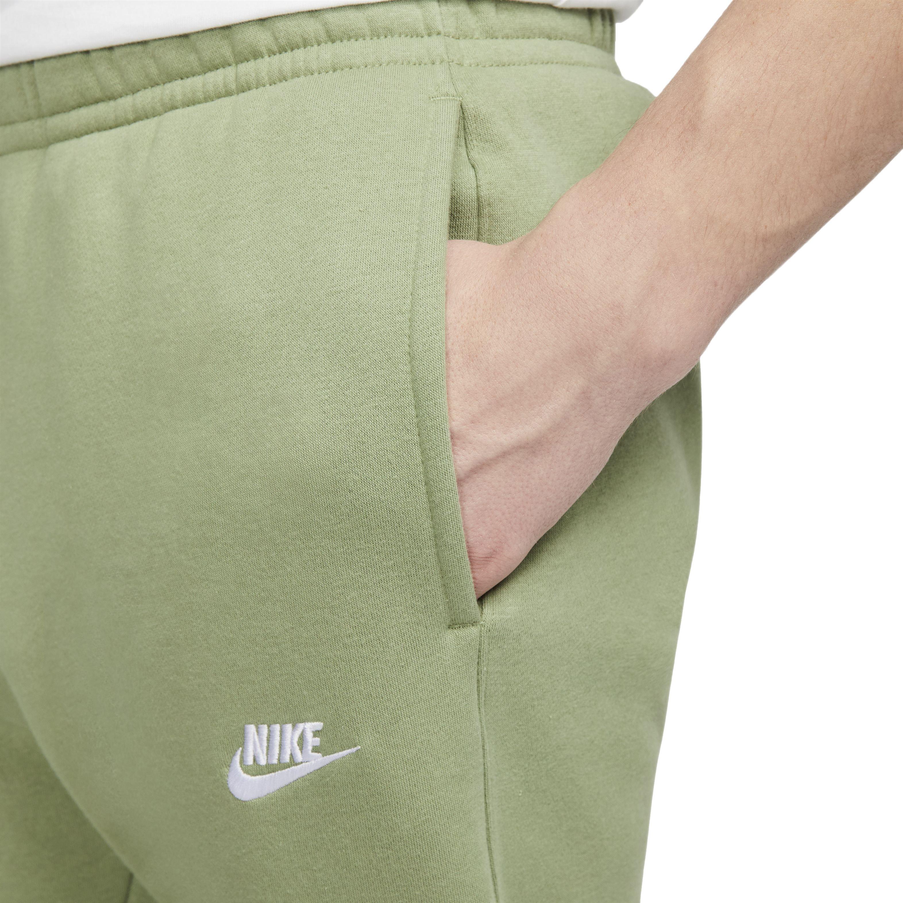 Nike Men's Sportswear Club Fleece BB Joggers-Green - GREEN Thumbnail View 3