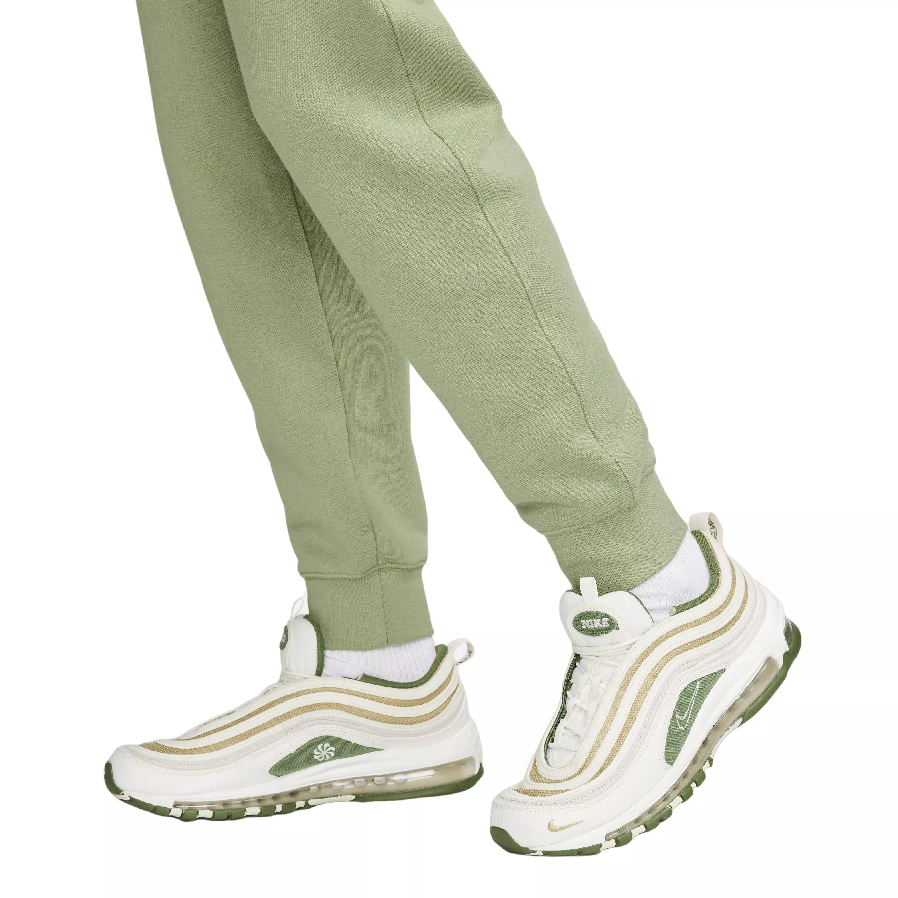 Nike Men's Sportswear Club Fleece BB Joggers-Green - GREEN