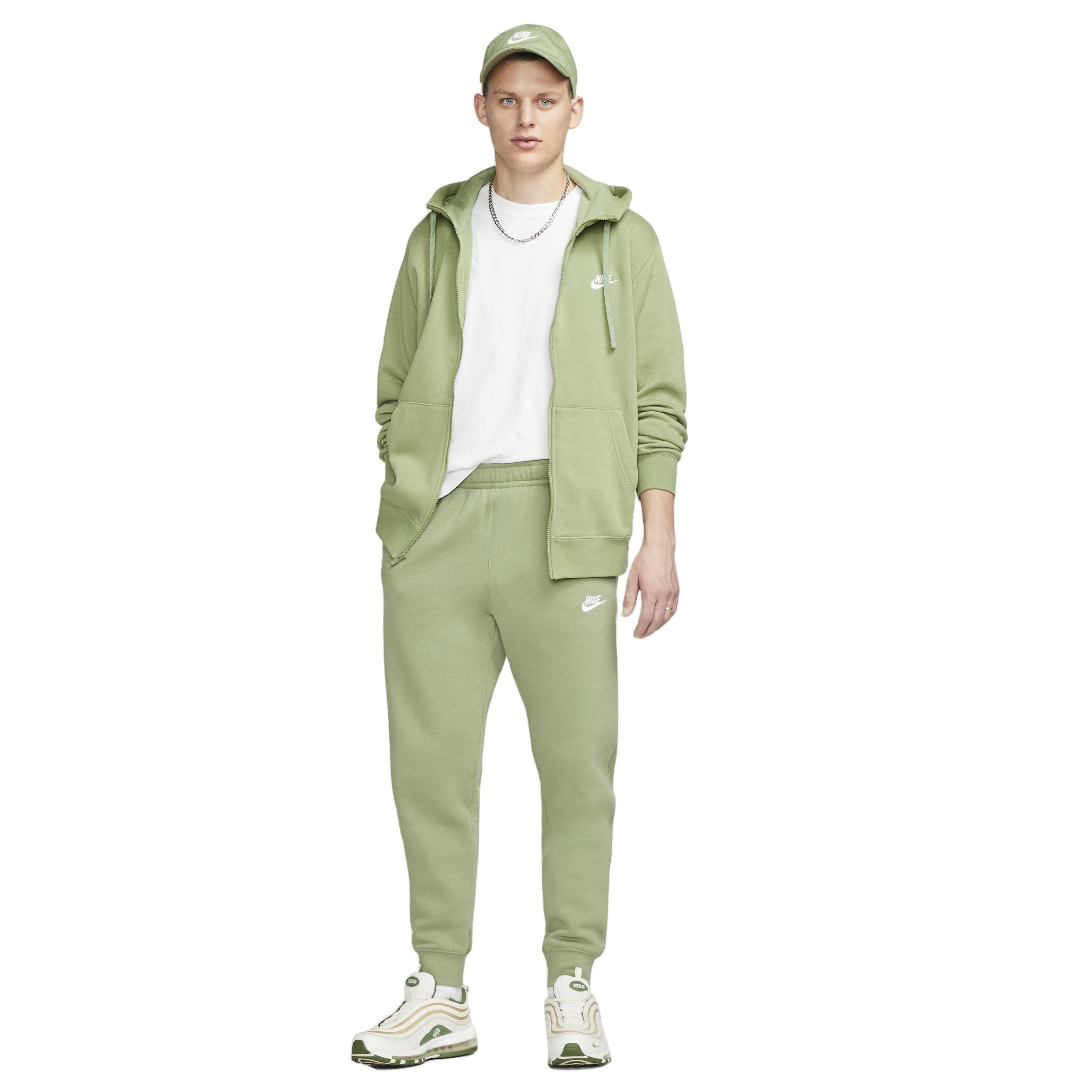 Nike Men's Sportswear Club Fleece BB Joggers-Green - GREEN Thumbnail View 7