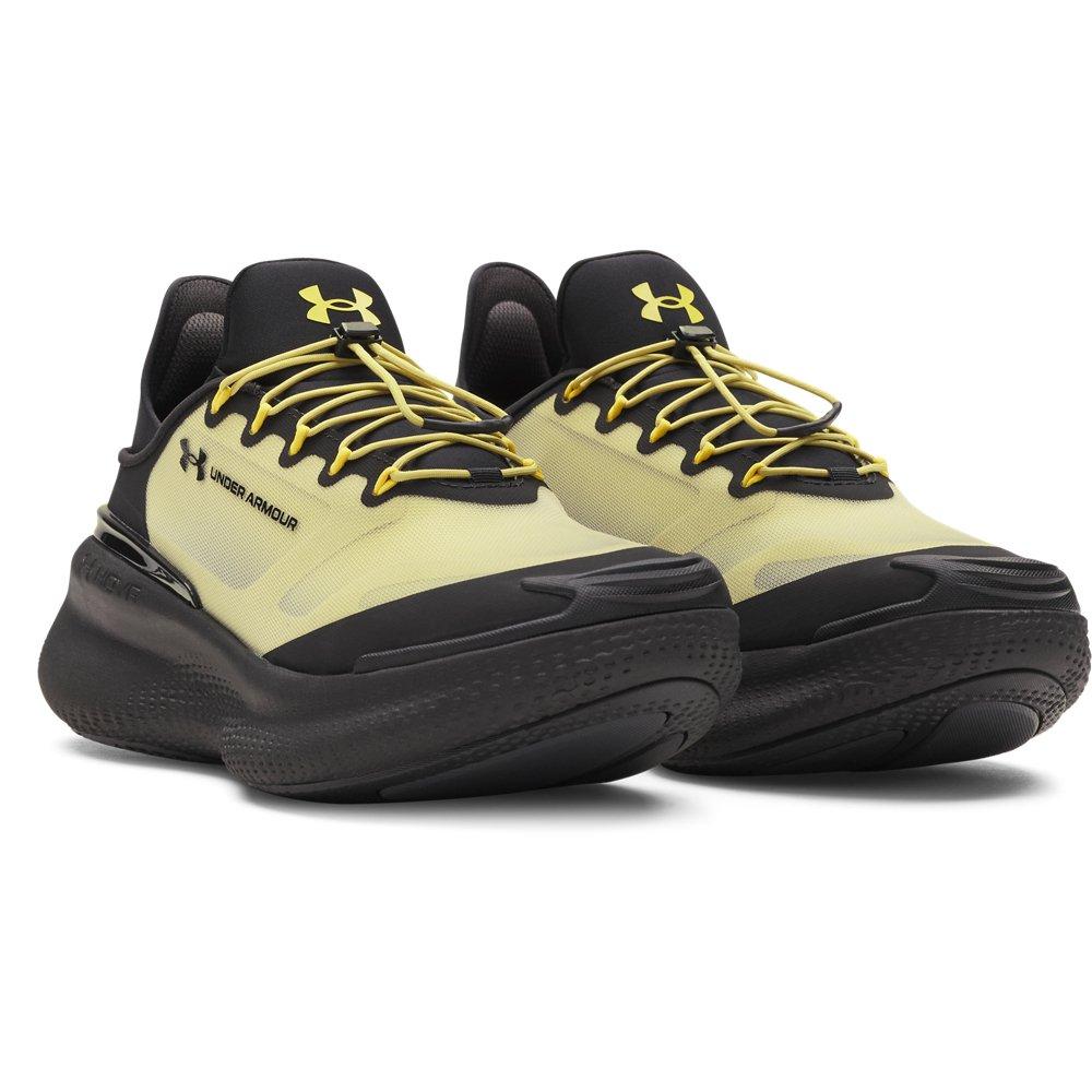 Under Armour Nova "Taxi/Black/Black" Unisex Running Shoe - TAXI/BLACK/BLACK Thumbnail View 3