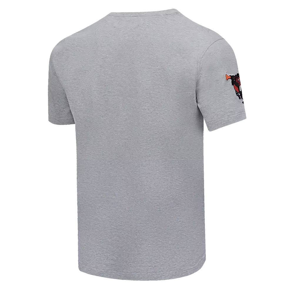 Pro Standard Men's MLB Baltimore Orioles Old English Tee -Grey - GREY