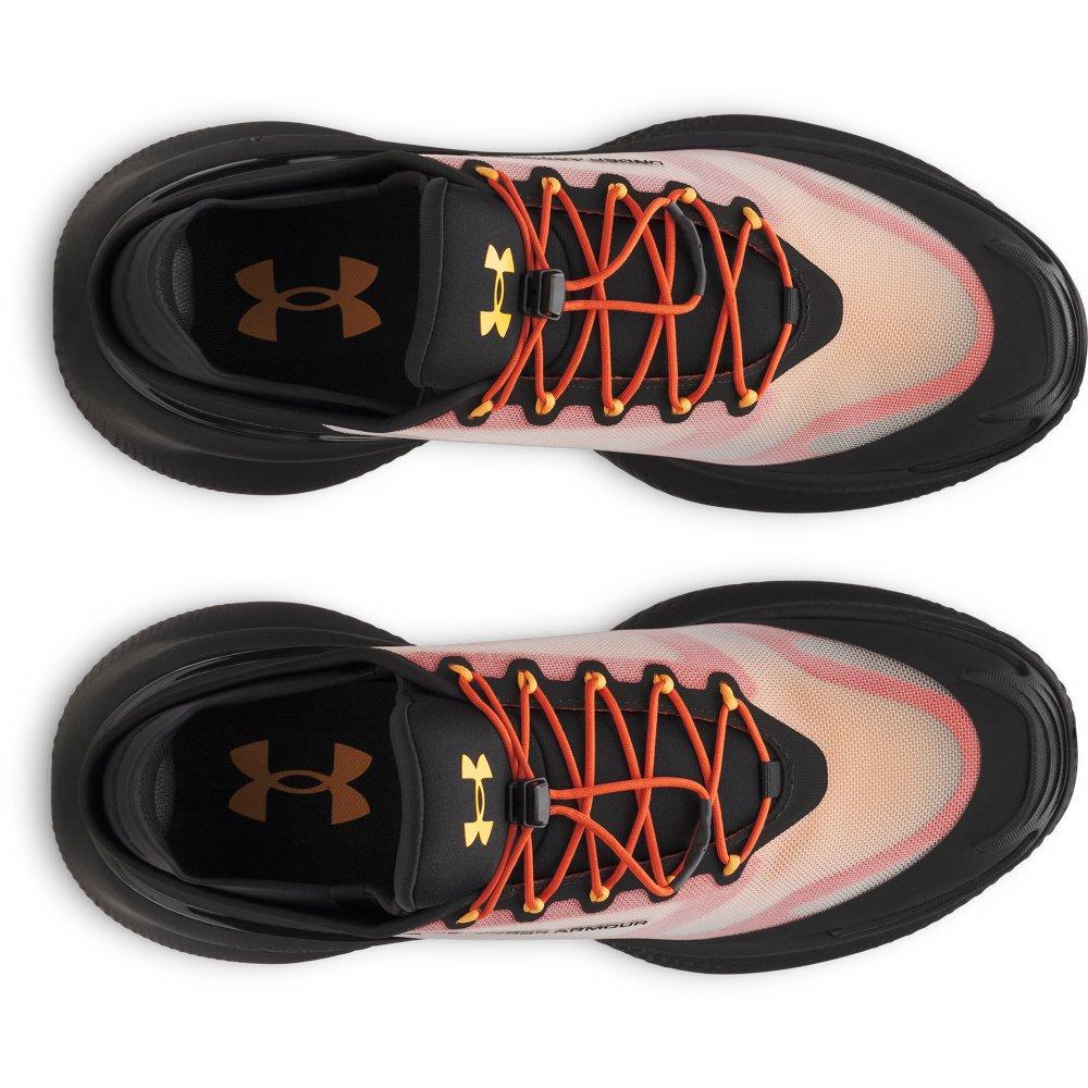 Under Armour Nova "Squad Orange/Black/Black" Unisex Running Shoe - ORANGE/BLACK/BLACK Thumbnail View 4