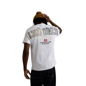 ecko unltd. Men's Cornerstone Short Sleeve Knit Tee - White - WHITE