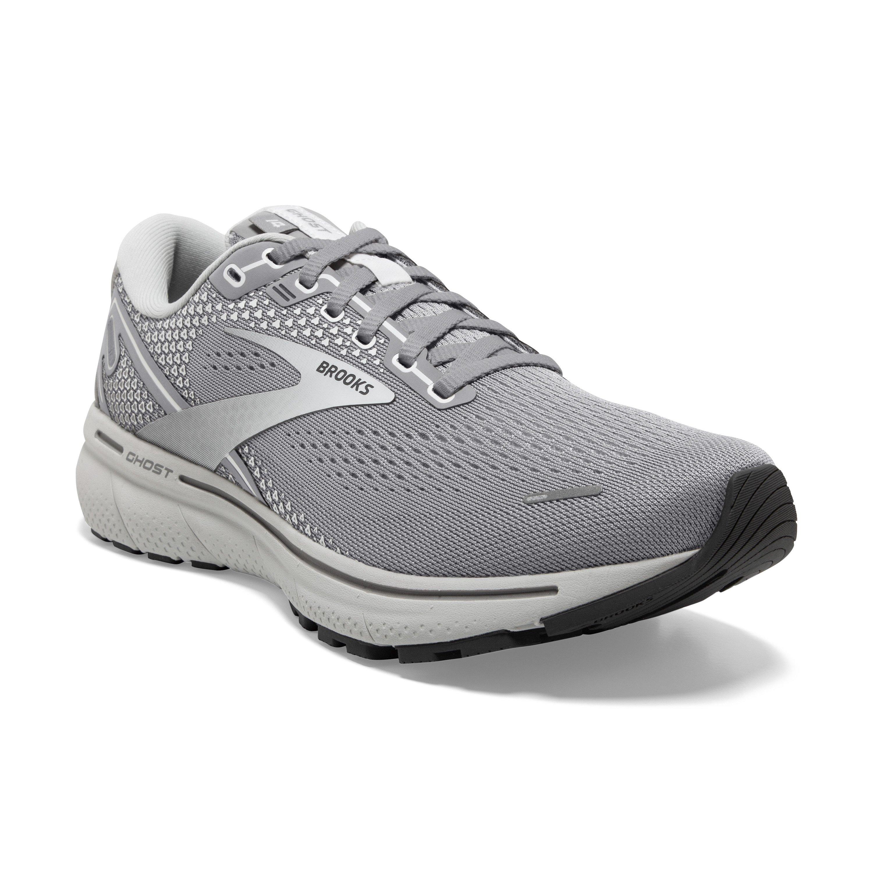 Brooks Ghost 14 "Alloy/Primer Grey/Oyster" Women's Running Shoe - GREY Thumbnail View 3
