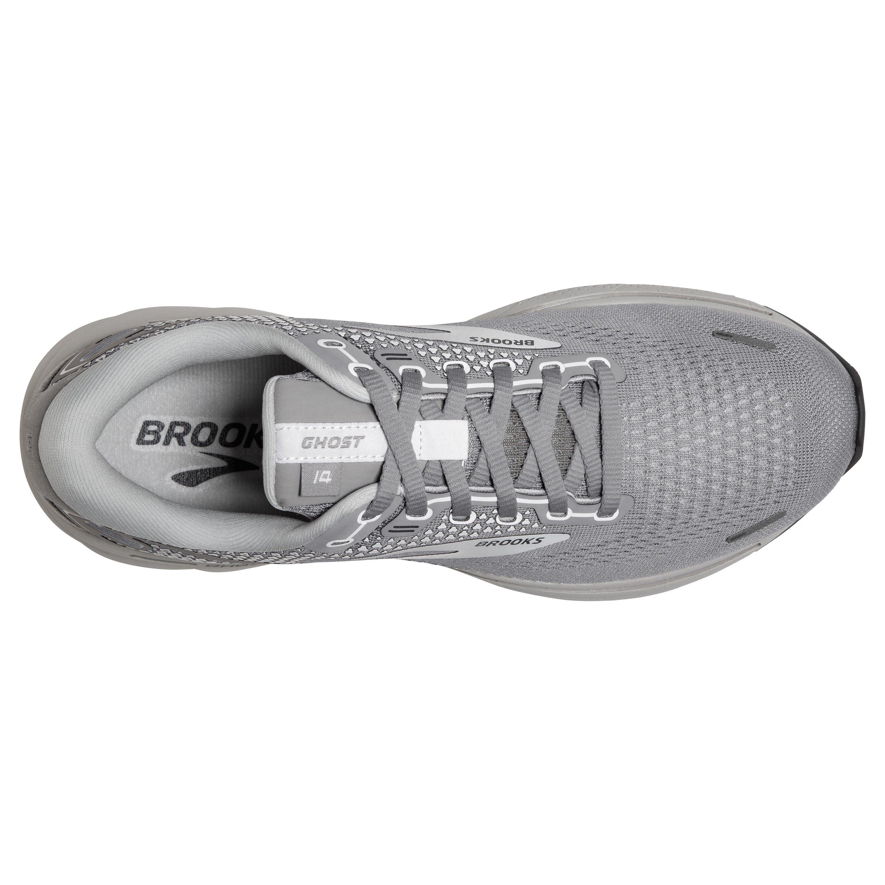 Brooks Ghost 14 "Alloy/Primer Grey/Oyster" Women's Running Shoe - GREY Thumbnail View 5