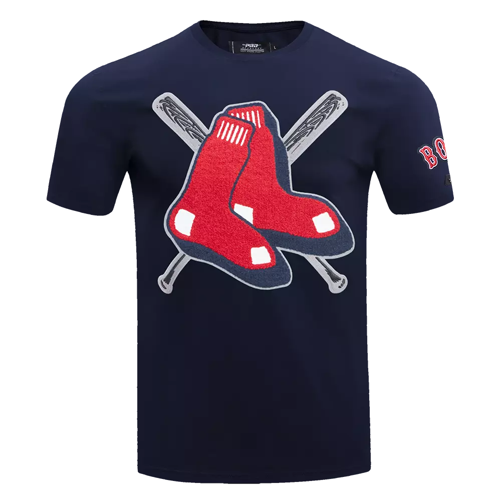 Pro Standard Men's MLB Boston Red Sox Mashup Top - Navy - NAVY