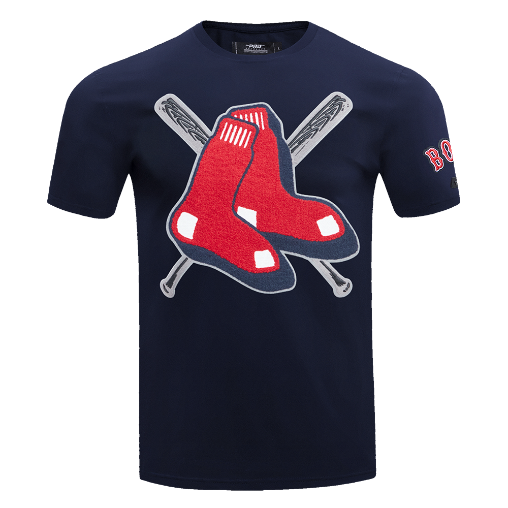 Pro Standard Men's MLB Boston Red Sox Mashup Top -Navy - NAVY Thumbnail View 1