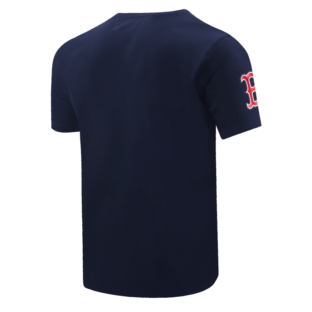 Pro Standard Men's MLB Boston Red Sox Mashup Top -Navy - NAVY Thumbnail View 4