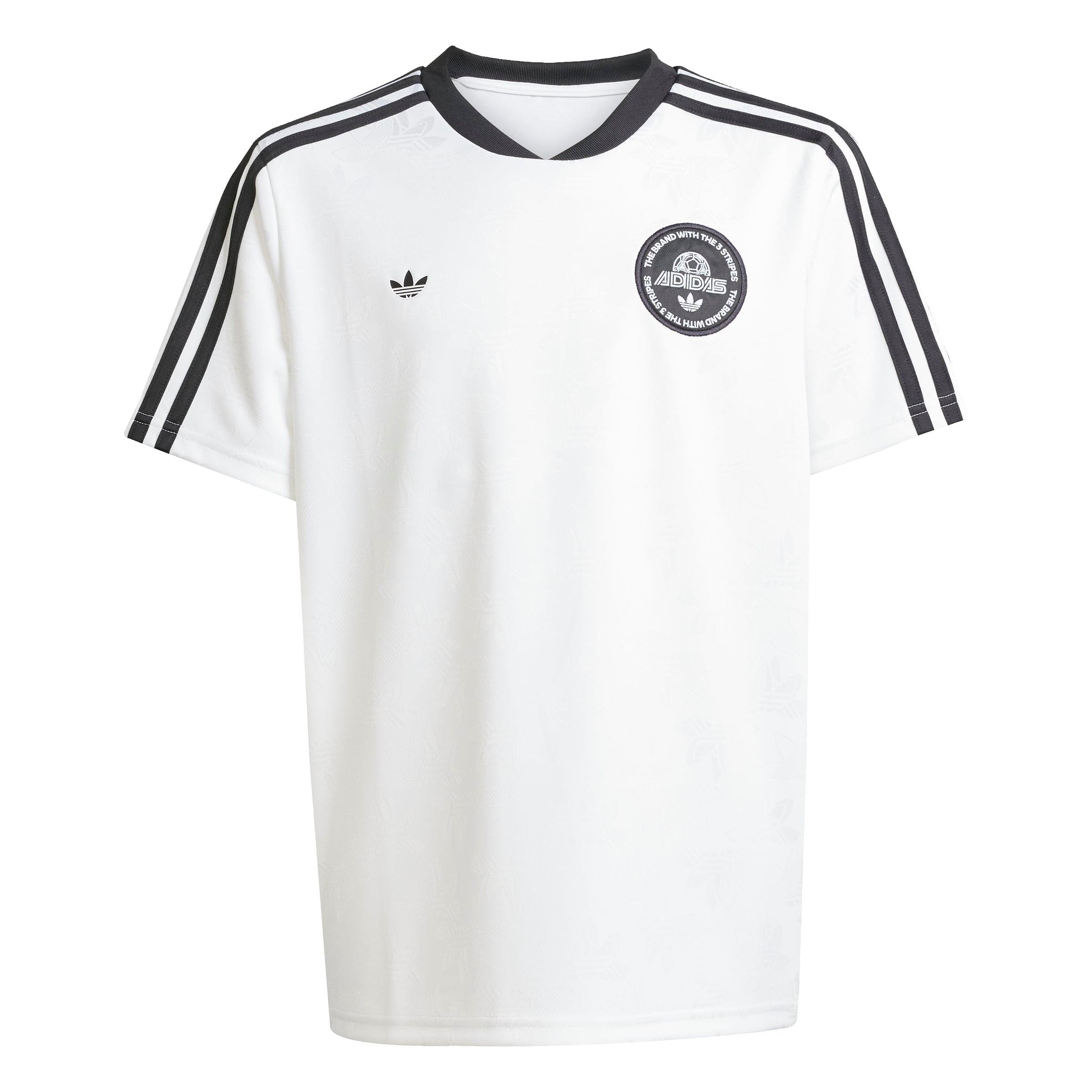 adidas Originals Classic Sport Big Boys' White Soccer Tee