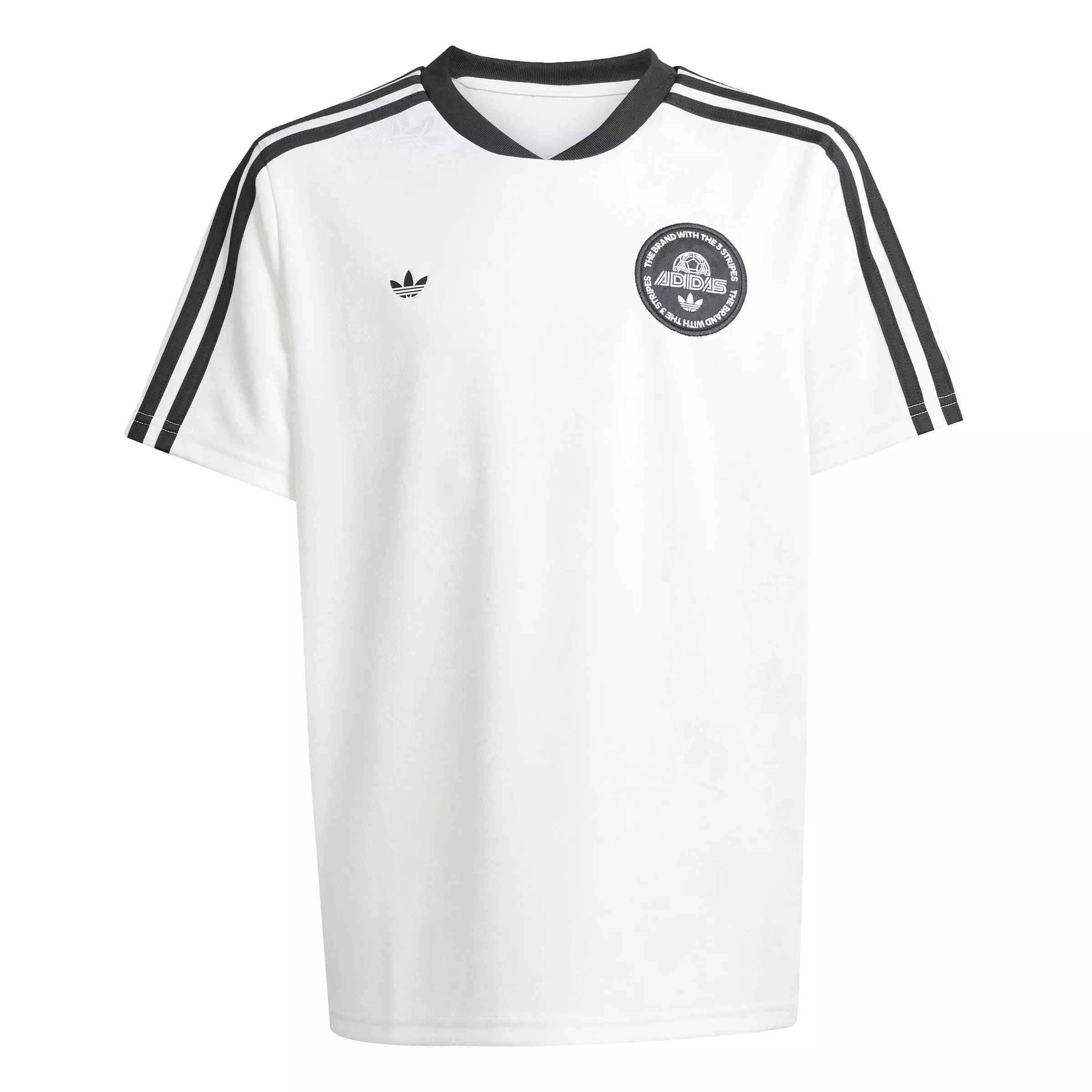 adidas Originals Big Boys' Classic Sport Soccer Tee -White - WHITE