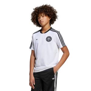 adidas Originals Big Boys' Classic Sport Soccer Tee -White