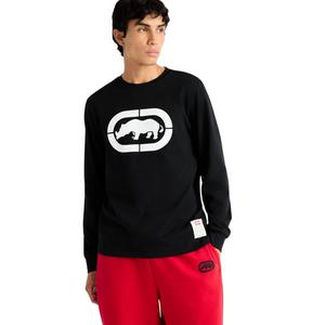 ecko unltd. Men's Classic Rhino Long Sleeve Tee - Black - BLACK