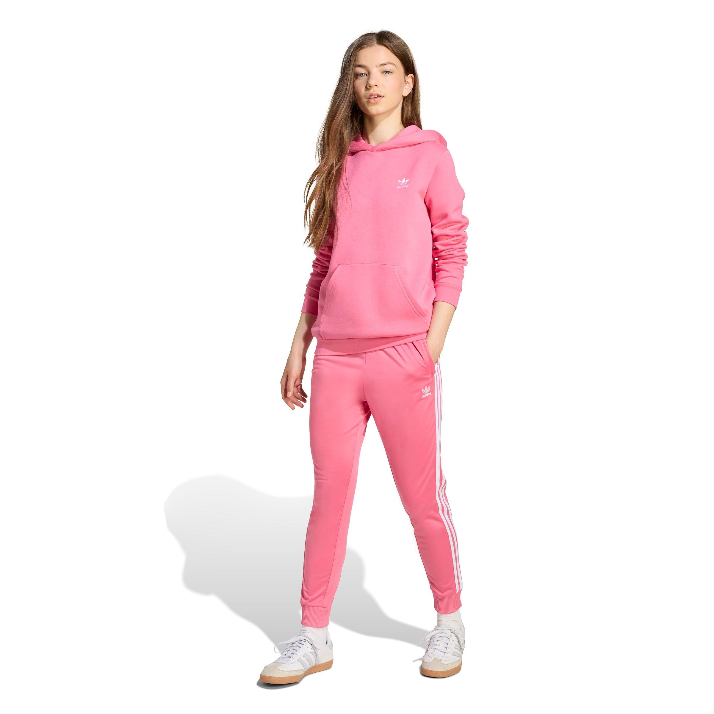 adidas Originals Essentials Big Kids' Pink Hoodie