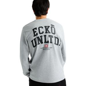 ecko unltd. Men's Classic Rhino Long Sleeve Tee - Grey - GREY
