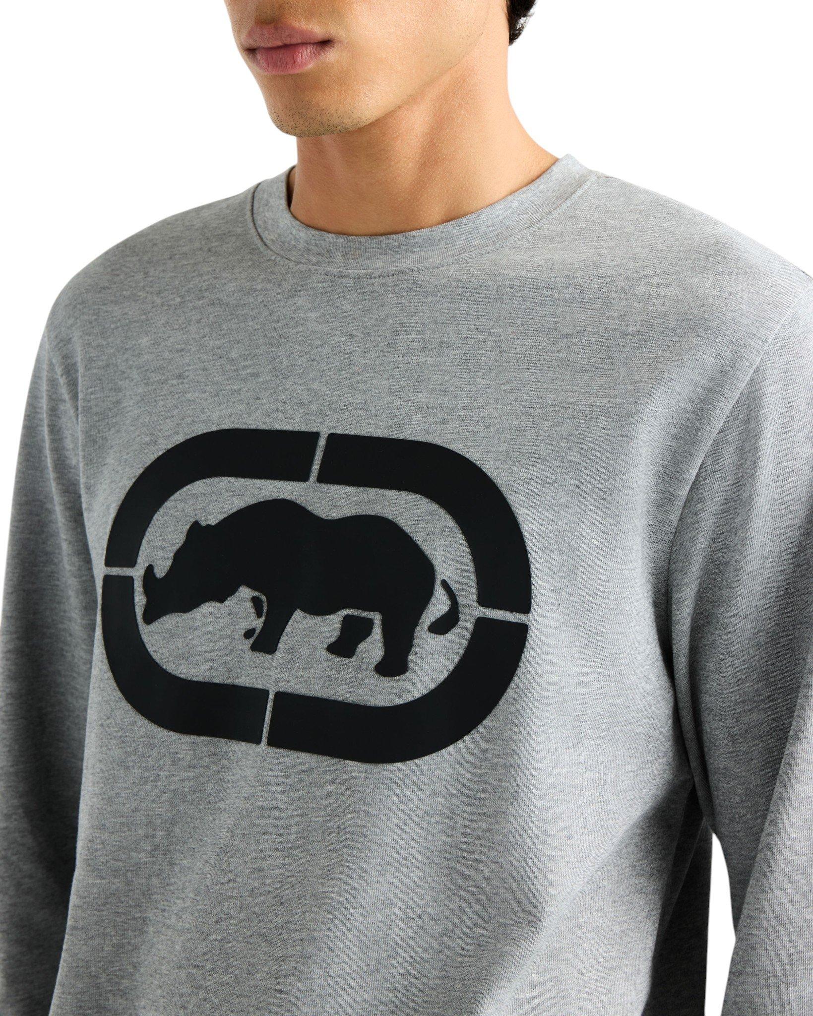 ecko unltd. Men's Classic Rhino Long Sleeve Tee - Grey - GREY