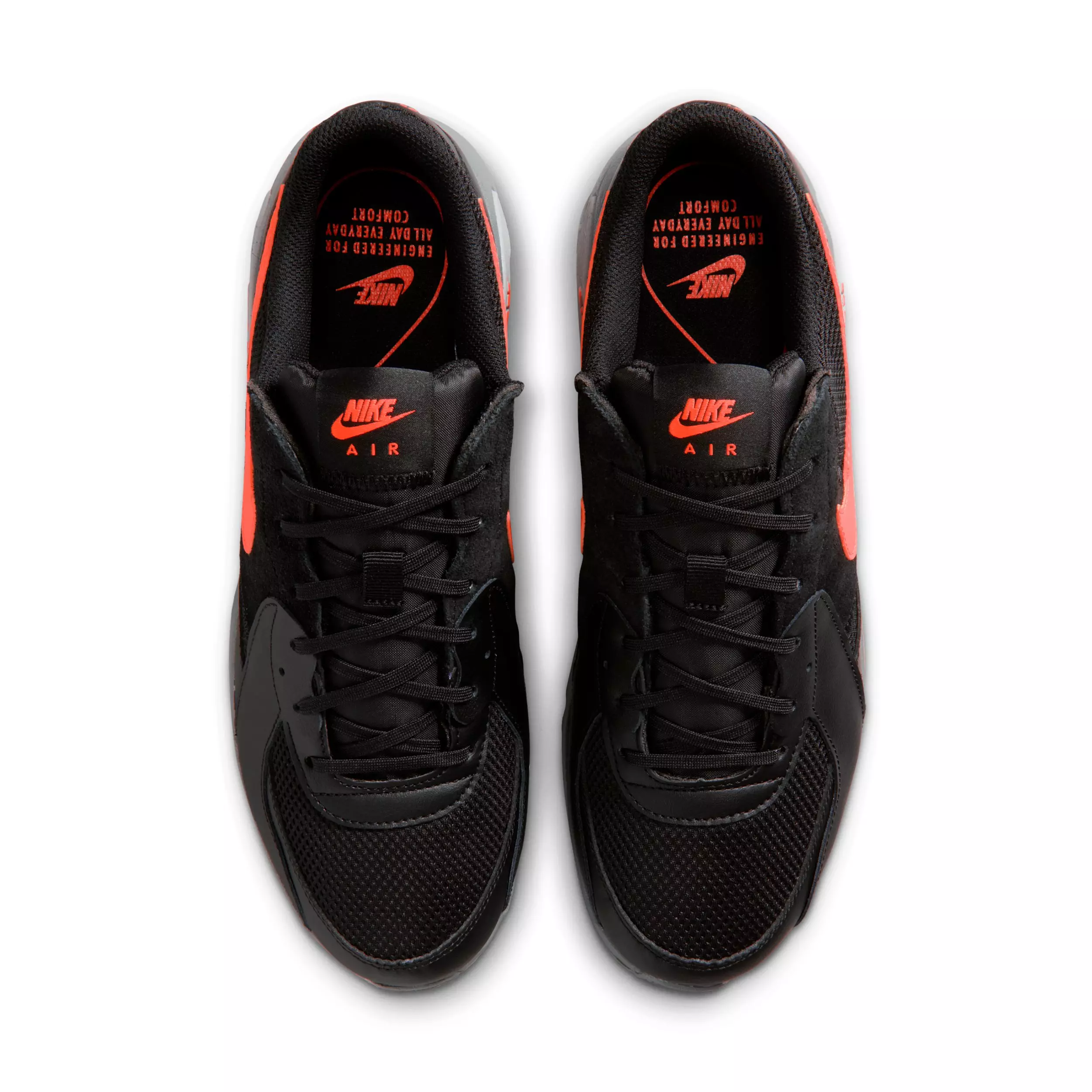 Nike Air Max Excee "Black/Smoke Grey/Light Smoke Grey/Hyper Crimson" Men's Shoe - BLACK/GREY/LT GREY/CRIMSON