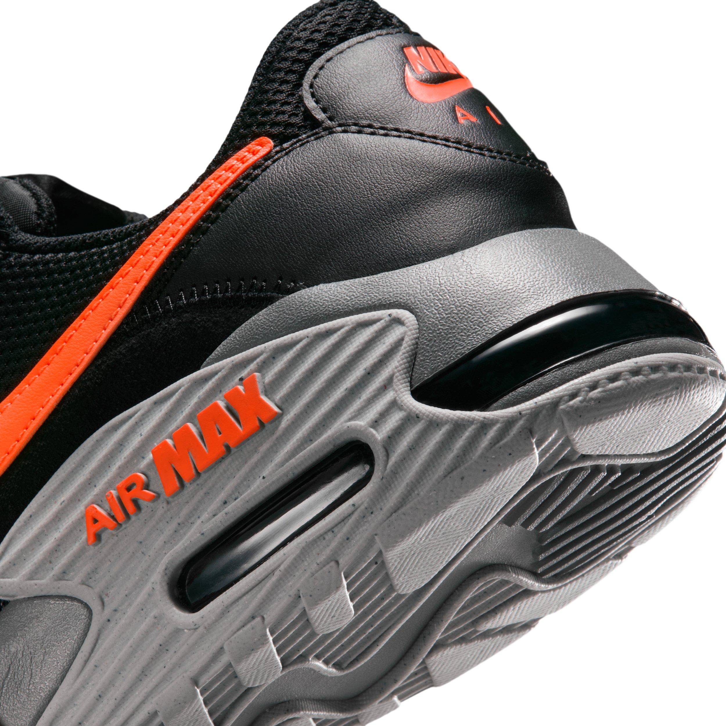 Nike Air Max Excee "Black/Smoke Grey/Light Smoke Grey/Hyper Crimson" Men's Shoe - BLACK/GREY/LT GREY/CRIMSON Thumbnail View 8