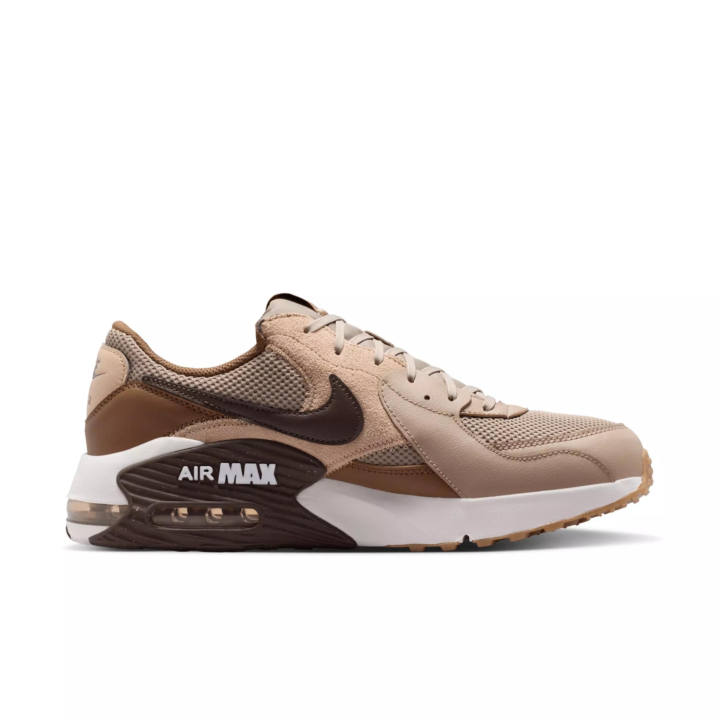 Nike Air Max Excee "Khaki/Linen/Mosswood Brown/Baroque Brown" Men's Shoe - KHAKI/LINEN/BROWN/BROWN