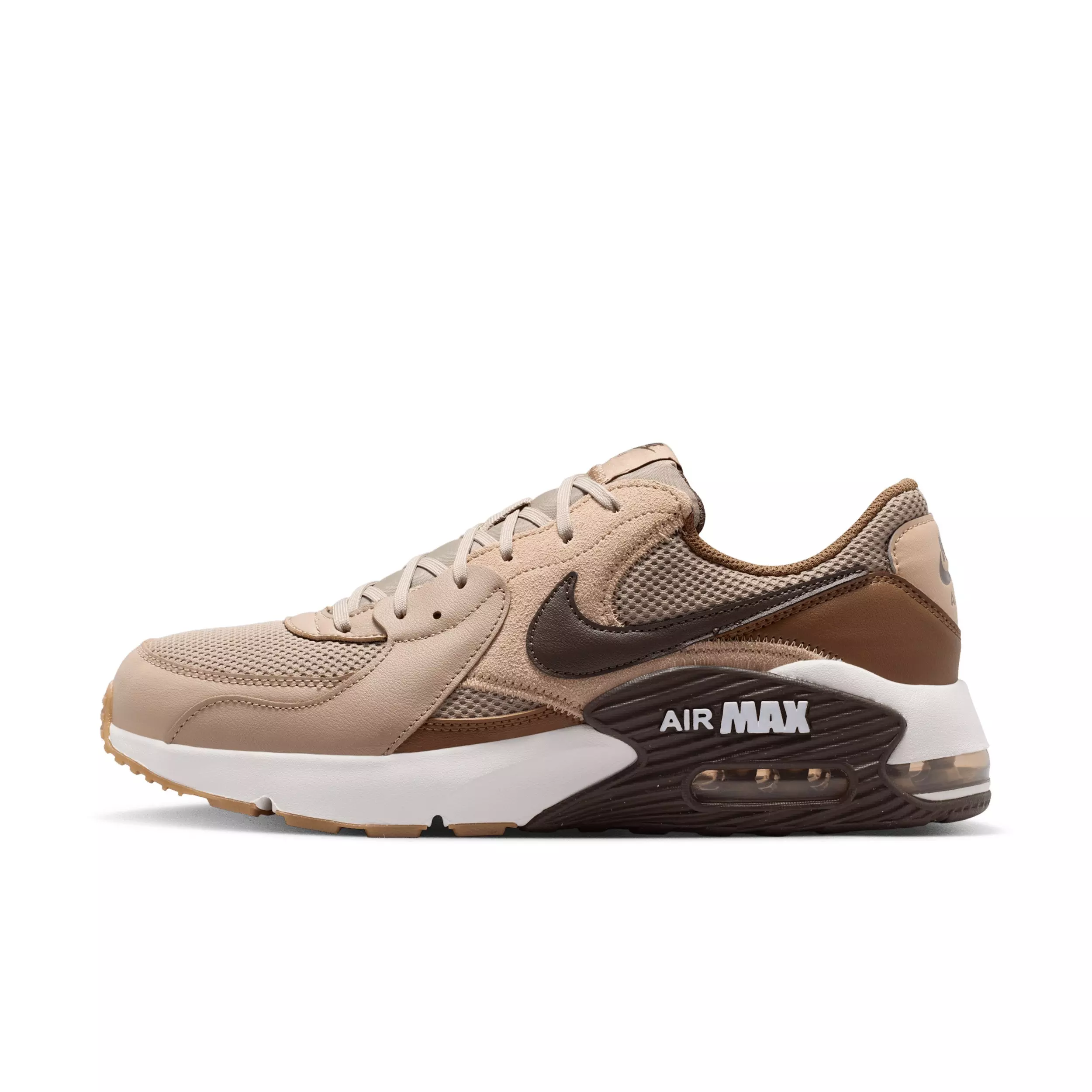 Nike Air Max Excee "Khaki/Linen/Mosswood Brown/Baroque Brown" Men's Shoe - KHAKI/LINEN/BROWN/BROWN