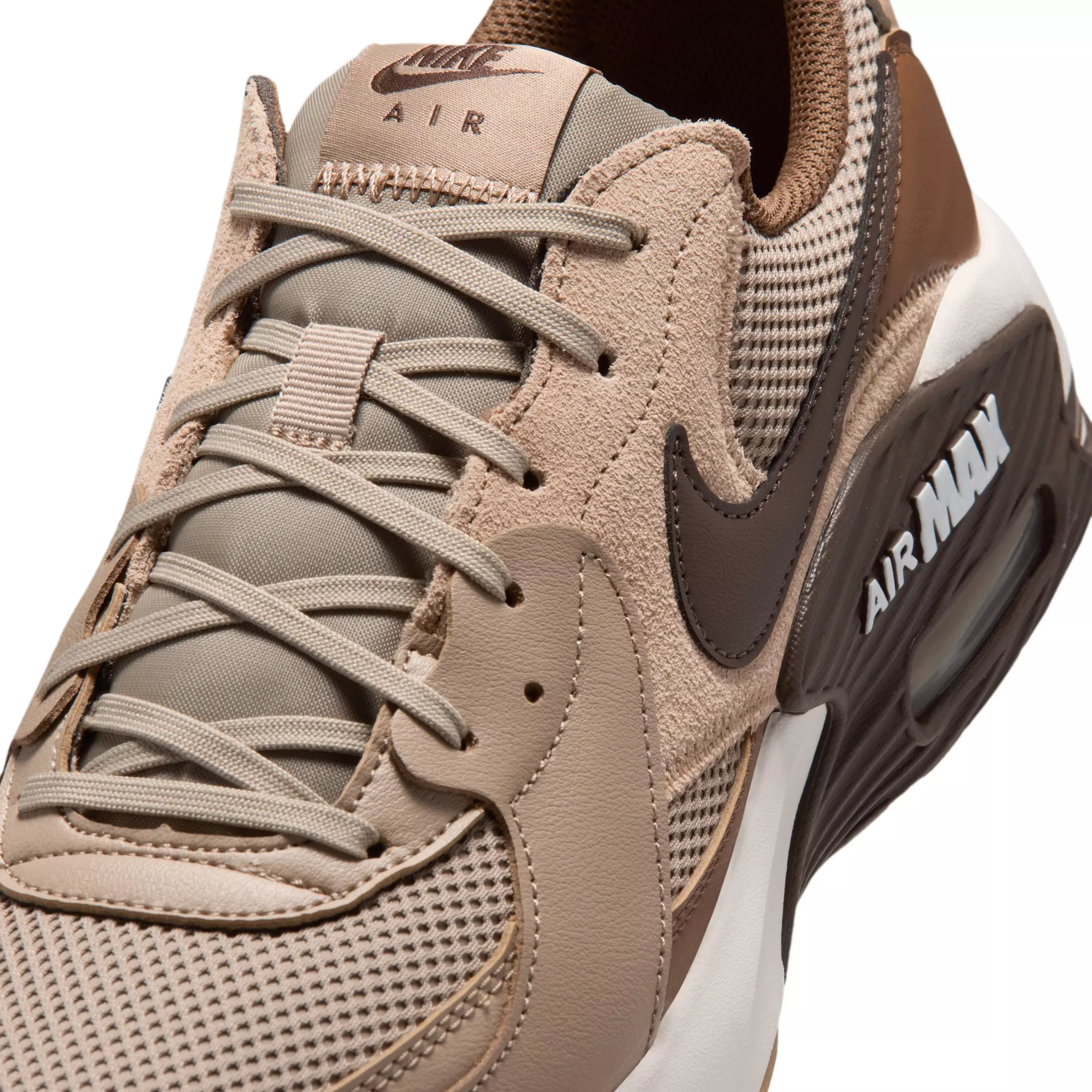 Nike Air Max Excee "Khaki/Linen/Mosswood Brown/Baroque Brown" Men's Shoe - KHAKI/LINEN/BROWN/BROWN