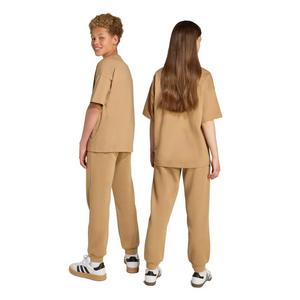 adidas Originals Big Kids' Essential Boyfriend Pants -Beige