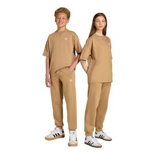 adidas Originals Big Kids' Essential Boyfriend Pants -Beige